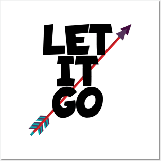 Archery let it go Posters and Art